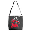 deadpool marvel parody kool aid Adjustable Strap Totes