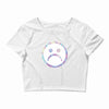 halographic sad boys Crop Top