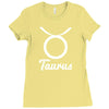 taurus zodiac Ladies Fitted T-Shirt