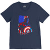 i'm the captain in the war V-Neck Tee