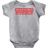 drinking with me pregnancy warning Baby Onesie