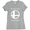 do you even smash bro Ladies Fitted T-Shirt