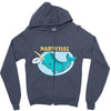 53. narwhal 025 Zipper Hoodie