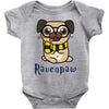 ravenpaw pug Baby Bodysuit