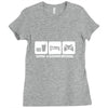 eat Ladies Fitted T-Shirt