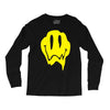 melting acid smiley face Long Sleeve Shirts