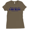 bob loblaw's law blog Ladies Fitted T-Shirt
