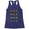 expressions of captain holt Racerback Tank