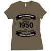 Premium Vintage 1950 Ladies Fitted T-Shirt