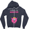 Creating a Lil Monster Baby Girl Zipper Hoodie