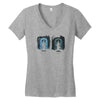 speak friend and enter Women's V-Neck T-Shirt