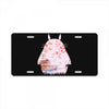 totoro with asian landscape License Plate