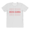 Delta Gamma All Over Women's T-shirt