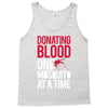 donating blood one mosquito funny Tank Top