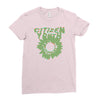 citizen 'flower Ladies Fitted T-Shirt