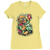 yhaaa Ladies Fitted T-Shirt