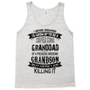 Super Cool Granddad Of A Freaking Awesome Grandson Tank Top
