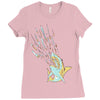 shark attack Ladies Fitted T-Shirt
