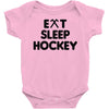 eat sleeo hockey Baby Onesie