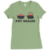 pot dealer cooking pot tea pot Ladies Fitted T-Shirt