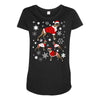 boxer christmas Maternity Scoop Neck T-shirt