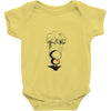sad, rain heard Baby Onesie