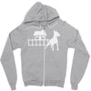 bernese mountain dog Zipper Hoodie