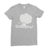 dreamland logo Ladies Fitted T-Shirt