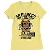 40 aaaounces Ladies Fitted T-Shirt