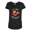 making an impact Maternity Scoop Neck T-shirt