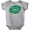 kiss me i am irish Baby Onesie