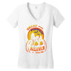 great pumpkin believer halloween Women's V-Neck T-Shirt
