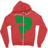 riddle me this! Zipper Hoodie