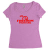 freedom fighters Women's Triblend Scoop T-shirt
