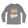 My Son Is Super Awesome His Mom Long Sleeve Shirts