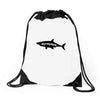 Momma Shark Drawstring Bags