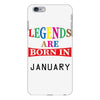 legends are born january iPhone 6 Plus/6s Plus Case