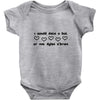 i would date u but u r not dylan o'brien Baby Onesie
