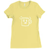 cofeeine Ladies Fitted T-Shirt