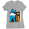 bad diet Ladies Fitted T-Shirt