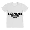 Backpacker Explore The World All Over Women's T-shirt