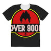 Over 9000 DBZ Vegeta All Over Women's T-shirt