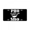 pho sho License Plate