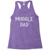 muggle dad Racerback Tank