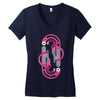 crazy dope Women's V-Neck T-Shirt