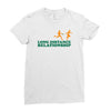 long distance relationship Ladies Fitted T-Shirt