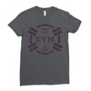 train hard Ladies Fitted T-Shirt