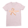Survivor Of Uterine Cancer Ladies Fitted T-Shirt
