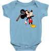 zombie mickey Baby Onesie