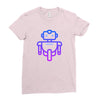 robot andro Ladies Fitted T-Shirt